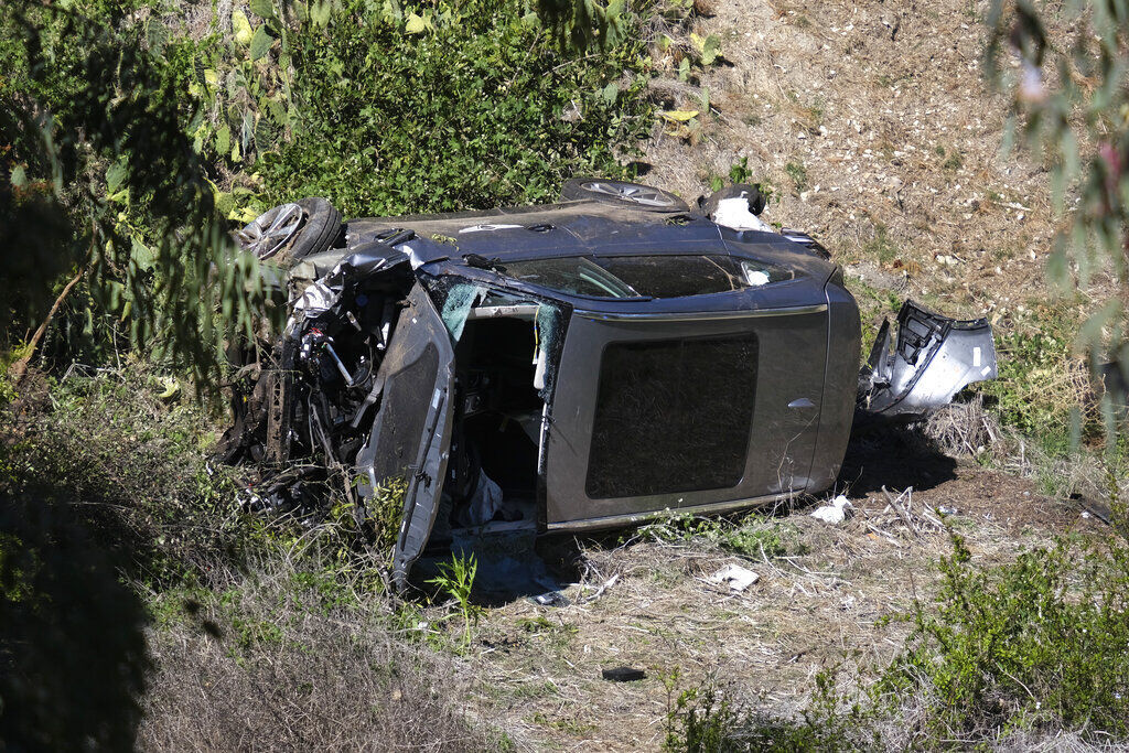 Tiger Woods Vehicle Crash